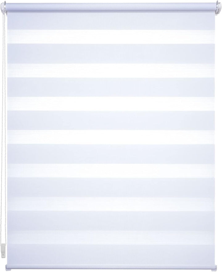 Liedeco® Duo Rollo Klemmfix - 90 x 160 cm/transparent lichtdurchlässig Blickdicht/stufenlos verstell