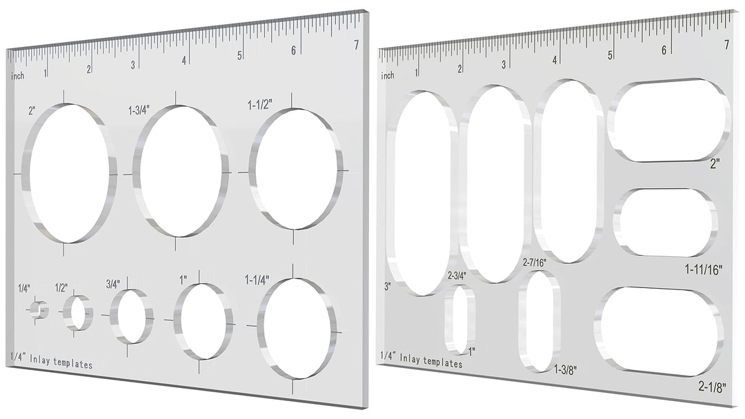 Router Jig Butterfly Star Inlay Templates, Dekorative und Router Templates für die Holzbearbeitung (