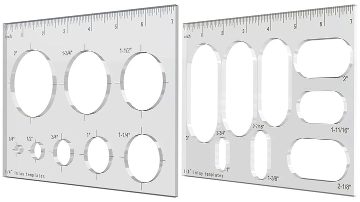 Router Jig Butterfly Star Inlay Templates, Dekorative und Router Templates für die Holzbearbeitung (