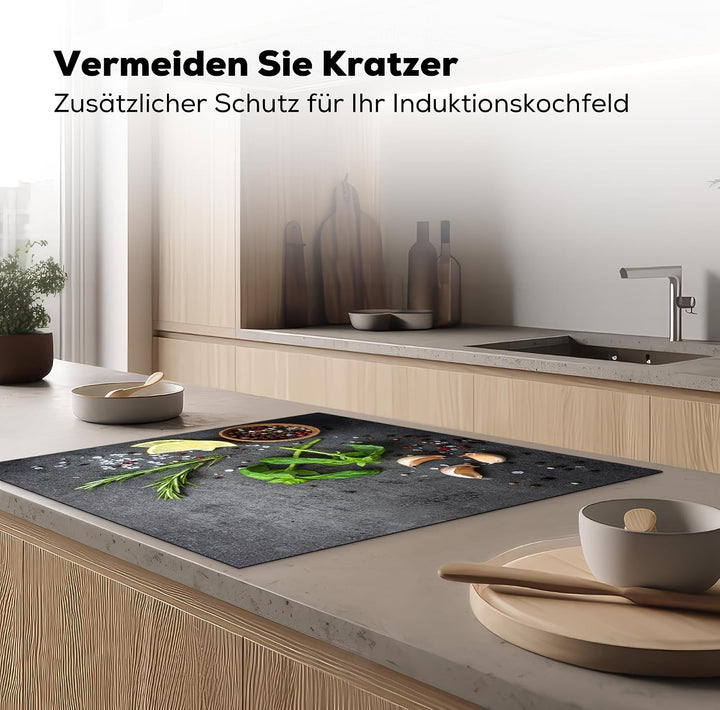 KitchenYeah© Herdabdeckplatte Einteilig Ceranfeld Abdeckplatte für Induktionsschutz Ceranfeldabdecku