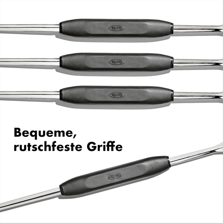 OXO Good Grips 4er-Pack Meeresfrüchtegabeln Meeresfrüchte-Picke, Meeresfrüchte-Picke