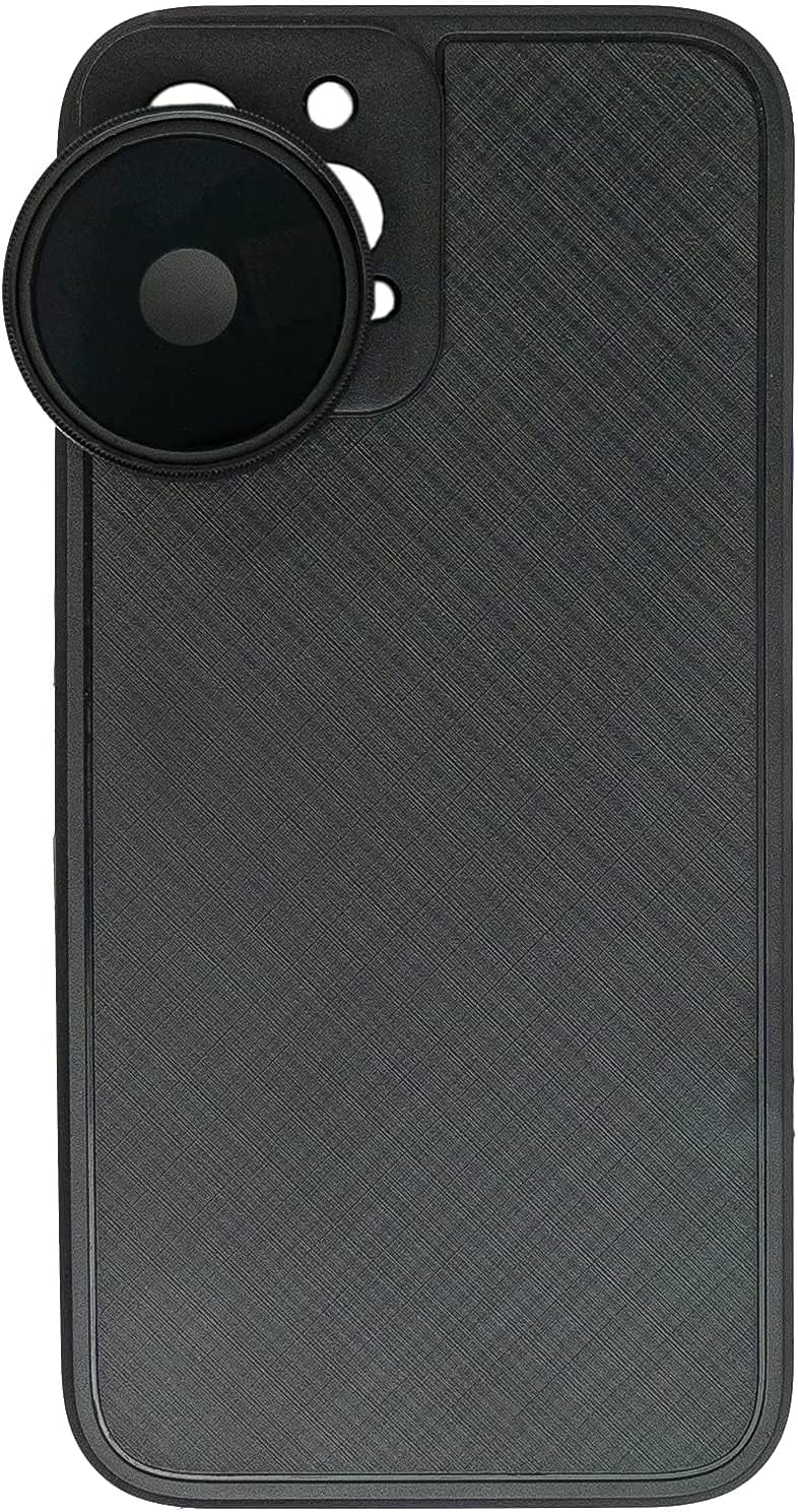 System-S CPL Filter 37mm Circular Polarizer Linse Schwarz mit Hülle für iPhone 12 Pro Max