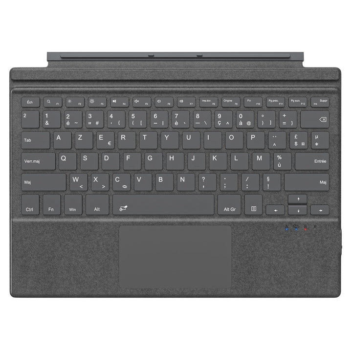 MoKo Französische Tastatur Kompatibel mit Microsoft Surface Pro 7 Plus/Pro 7/Pro 6/Pro 5/Pro 4/3, AZ