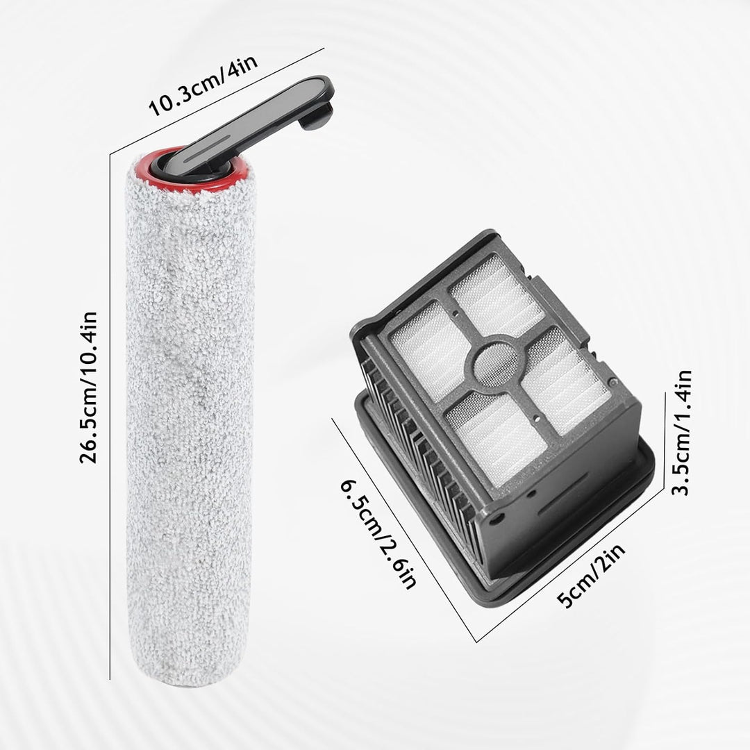 Bürstenrolle + Filter Ersatzteile für Dreame H12 Pro Ultra / H13 Pro Nass und Trockensauger Zubehör
