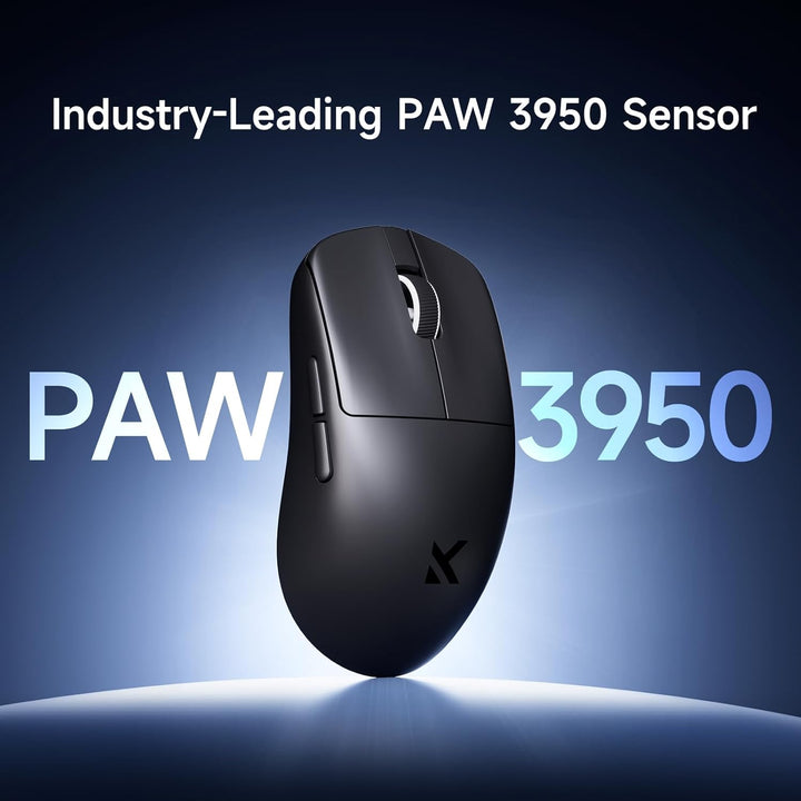 MCHOSE L7 Ultra+ Gaming Maus Kabellos, Ultraleicht, Ergonomisch, 42.000 DPI, PAW3950, Optical Switch