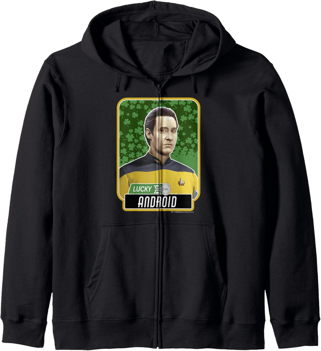 Star Trek Next Generation St. Patty's Android Kapuzenjacke