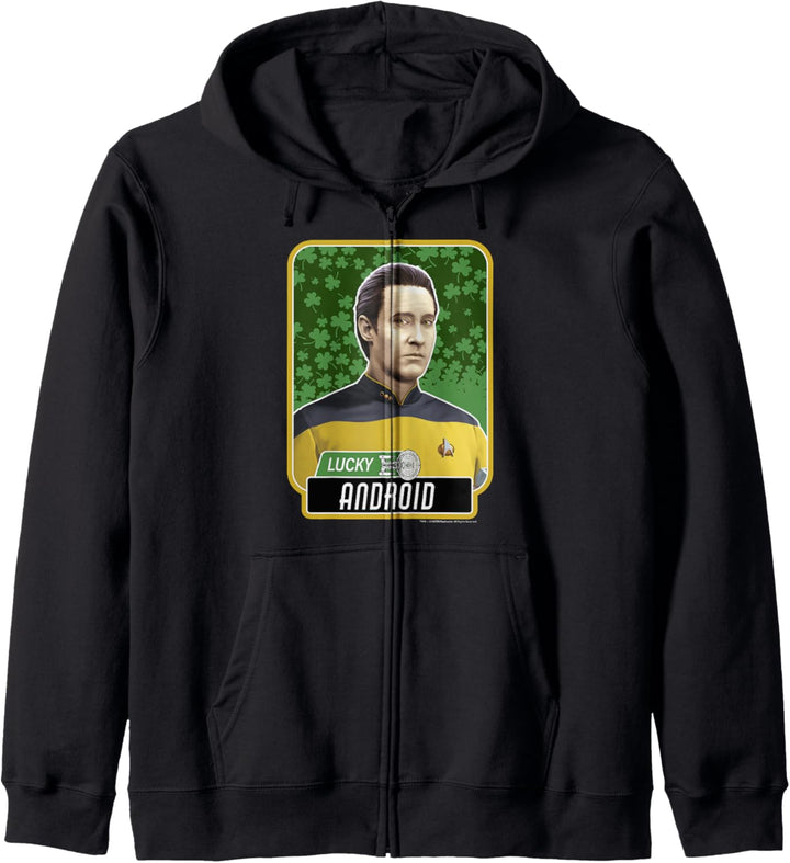 Star Trek Next Generation St. Patty's Android Kapuzenjacke