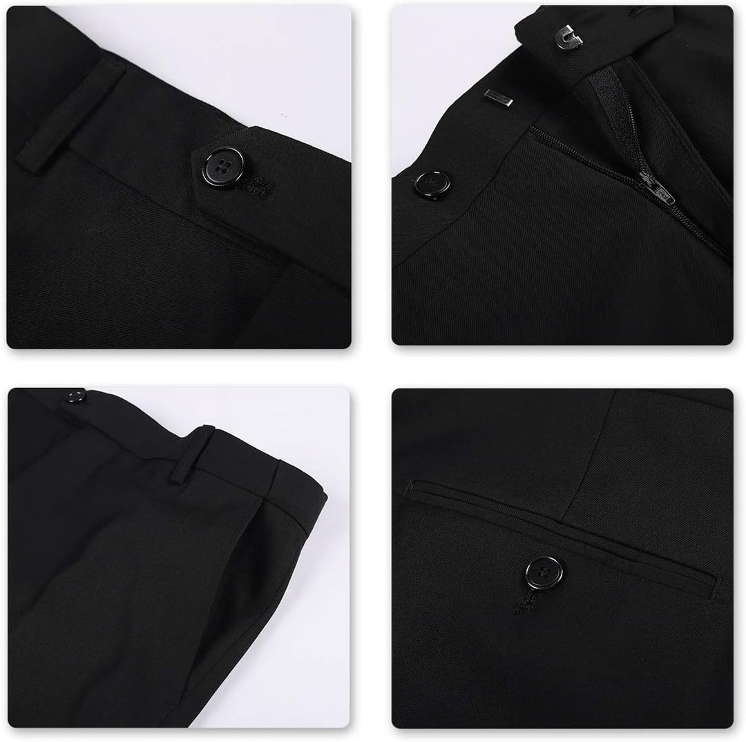YOUTHUP Herren Anzug 2 Teilig Anzüge Modern Slim Fit Herrenanzug für Business Hochzeit Sakko Hose S