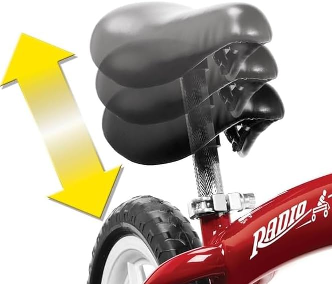 Radio Flyer 800A Glide &amp; Go Balance Bike, Red, 1