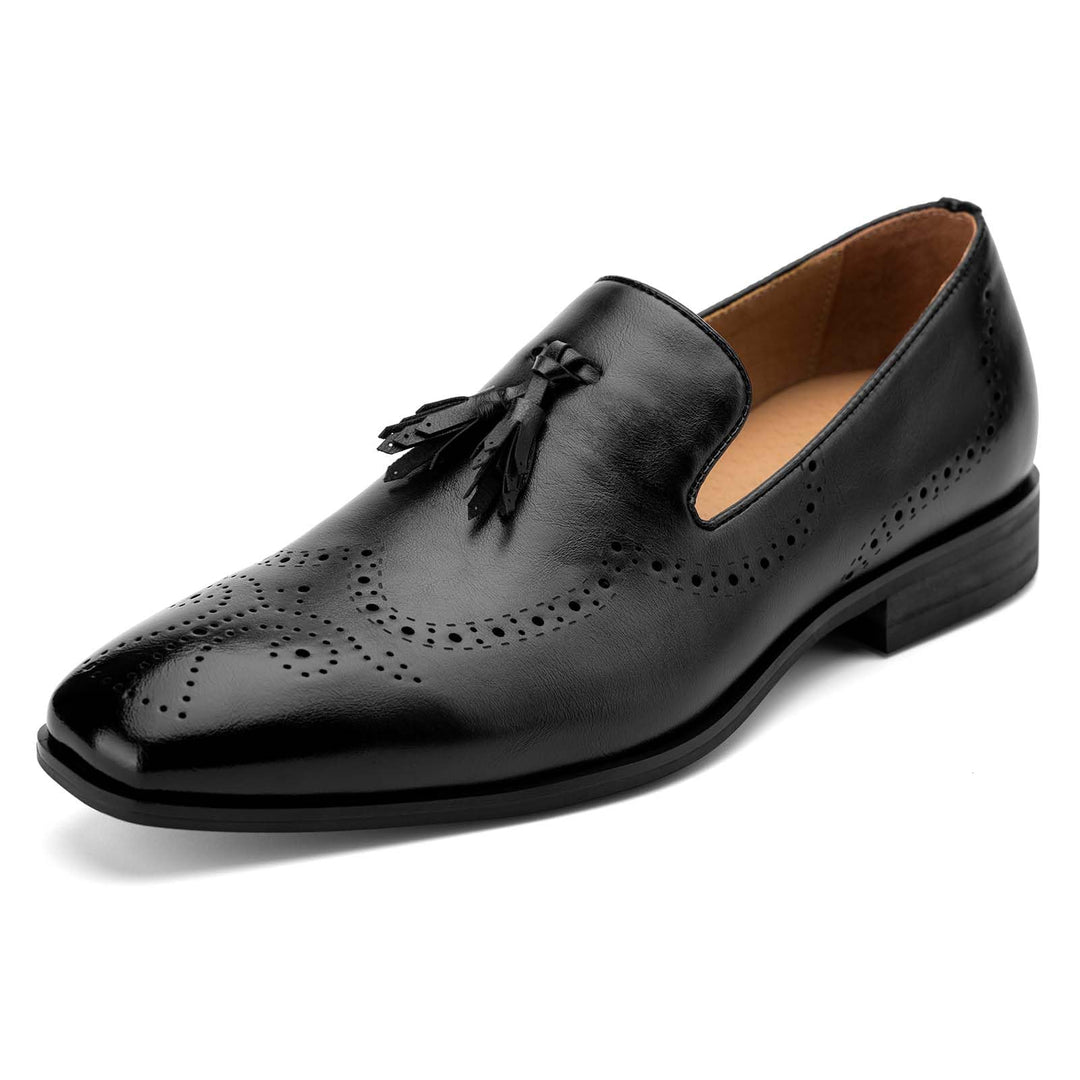 MEIJIANA Herren Mokassins Klassische Herren Anzug Schuhe Elegante Schuhe Leder Sommer Freizeitschuhe