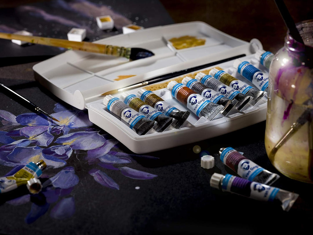 Royal Talens Van Gogh Pocket Aquarellfarbe Set-Metallic & Interferenzfarben
