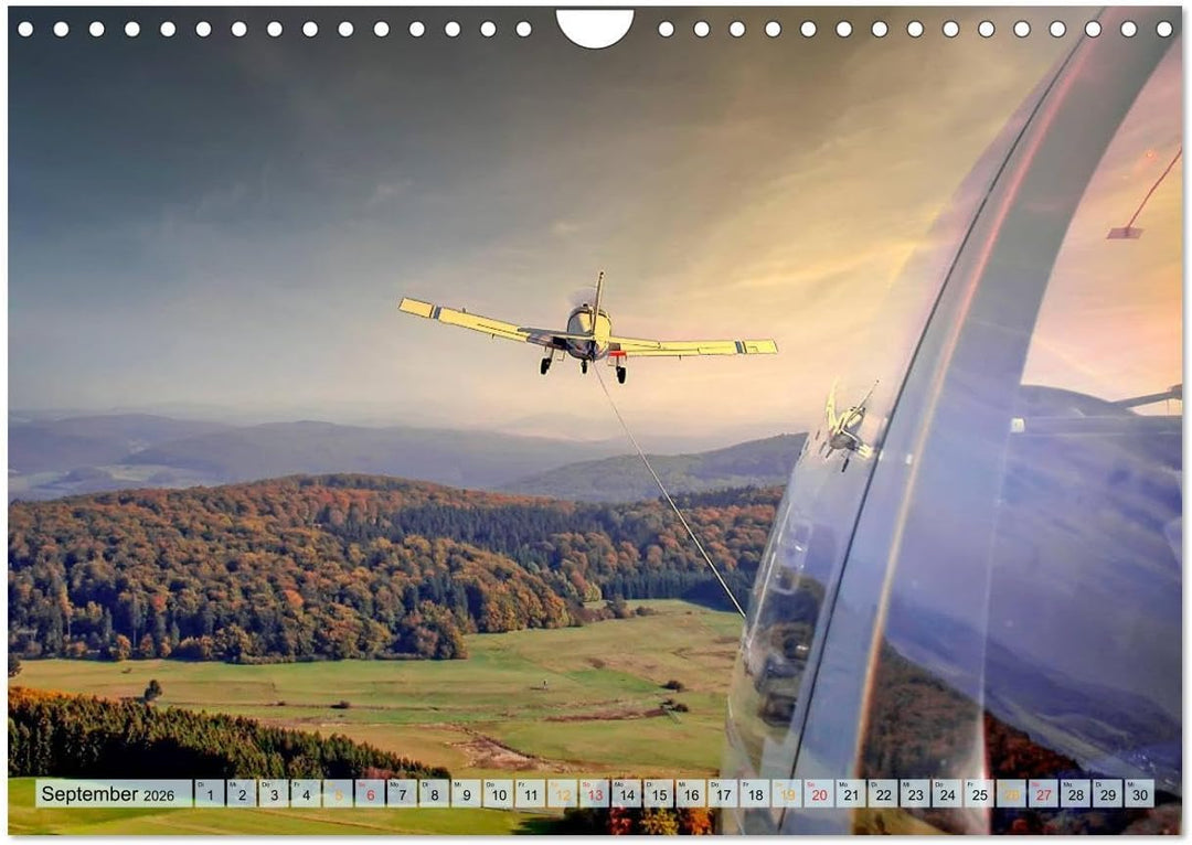 Segelflug, ein Stück Freiheit (Wandkalender 2026 DIN A4 quer), CALVENDO Monatskalender: Segelfliegen