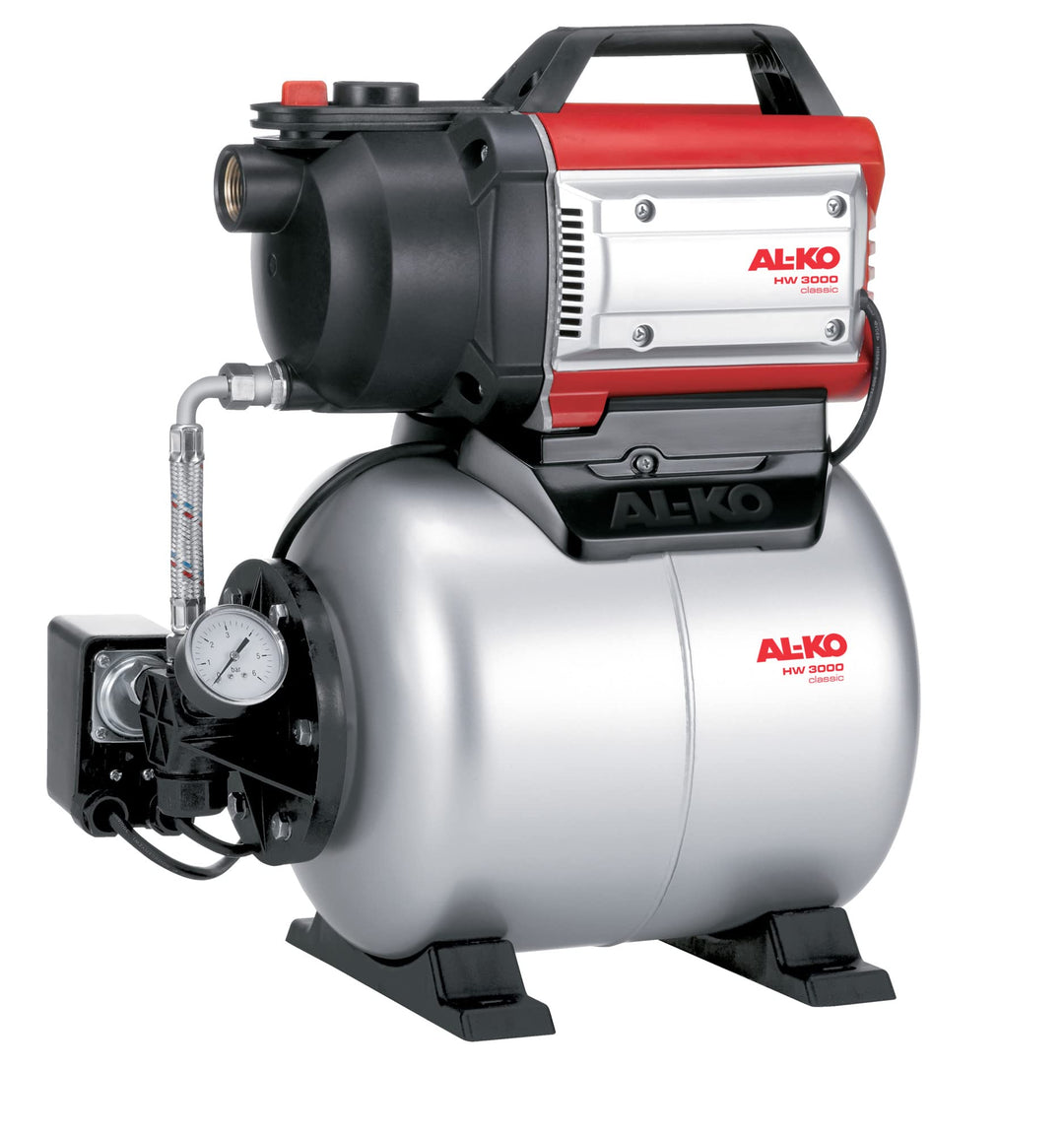 AL-KO Hauswasserwerk HW 3000 Classic, 650 W Motorleistung, max. Fördermenge 3100 l/h, max. Förderhöh