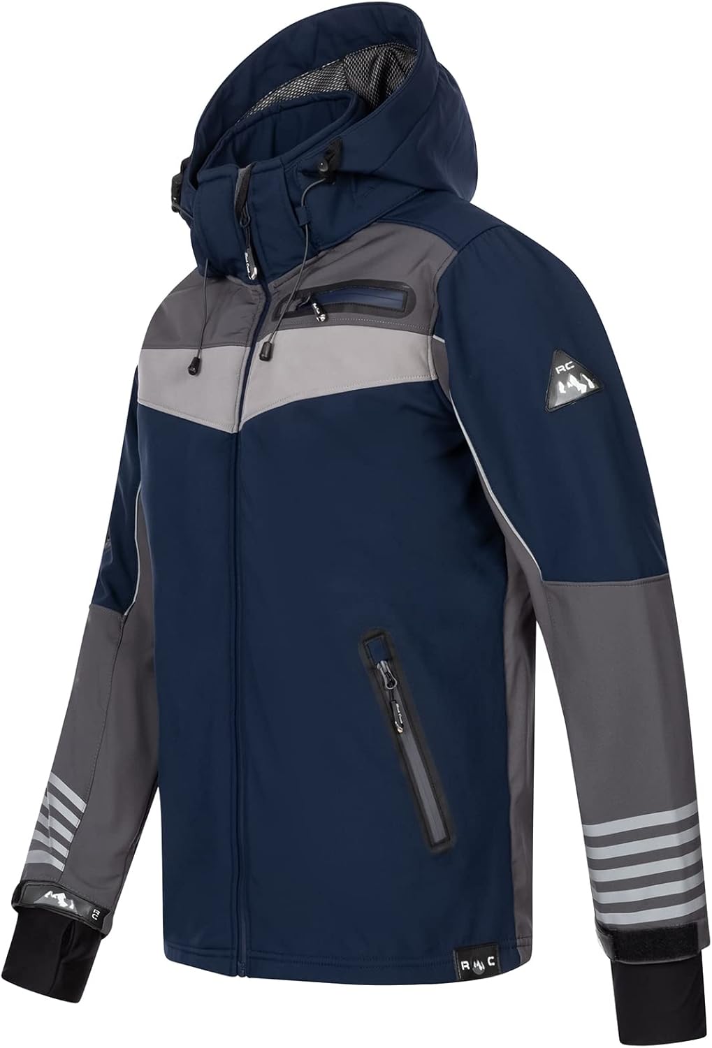 Rock Creek Herren Softshell Jacke Outdoor H-288 L Navy, L Navy