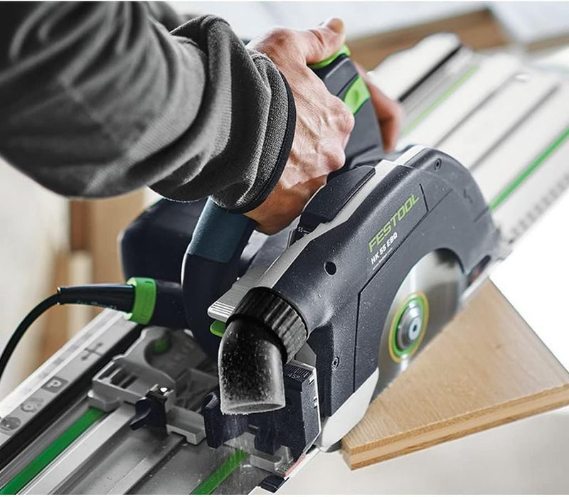 Festool Handkreissäge HK 55 EBQ-Plus-FSK 420 (mit Kreissägeblatt, Innensechskantschlüssel, Kappschie