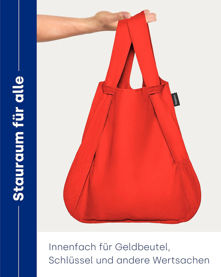 Notabag Unisex Original Gepäck-Handgepäck Original Rot, Original Rot