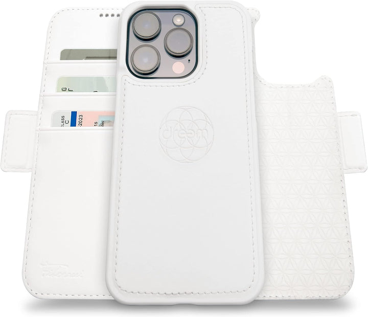 Dreem Fibonacci iPhone 14 Pro Geldbörsen-Hülle / 2-in-1 Stossfestes MagSafe Case und abnehmbares Lux