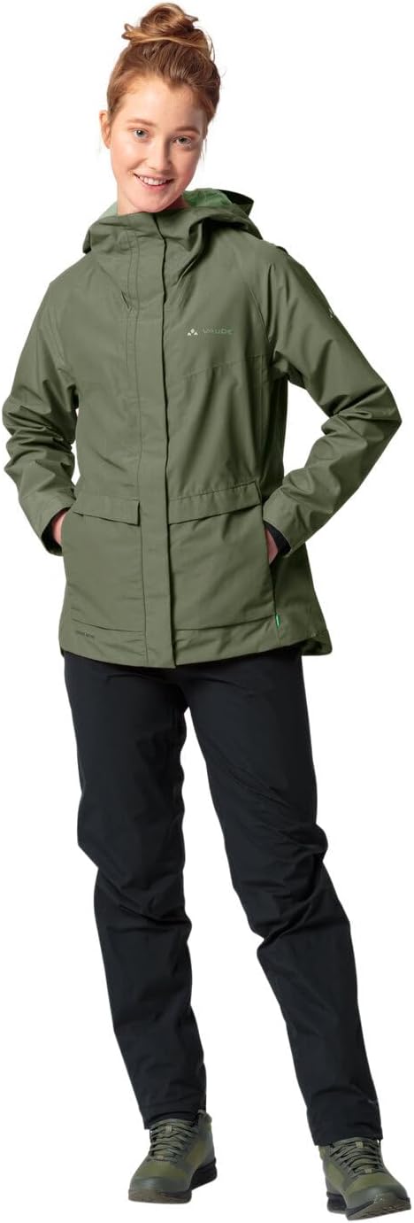 VAUDE Damen Women's Comyou Pro Rain Jacket Jacke, cedar wood