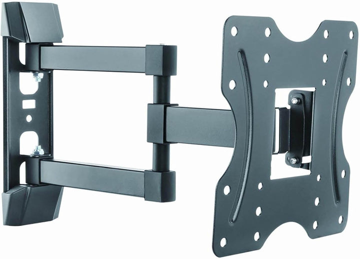 Gembird Full-Motion TV-Wandhalterung – Für 23–42 Zoll Fernseher, Schwarz, VESA-kompatibel, Ausziehba