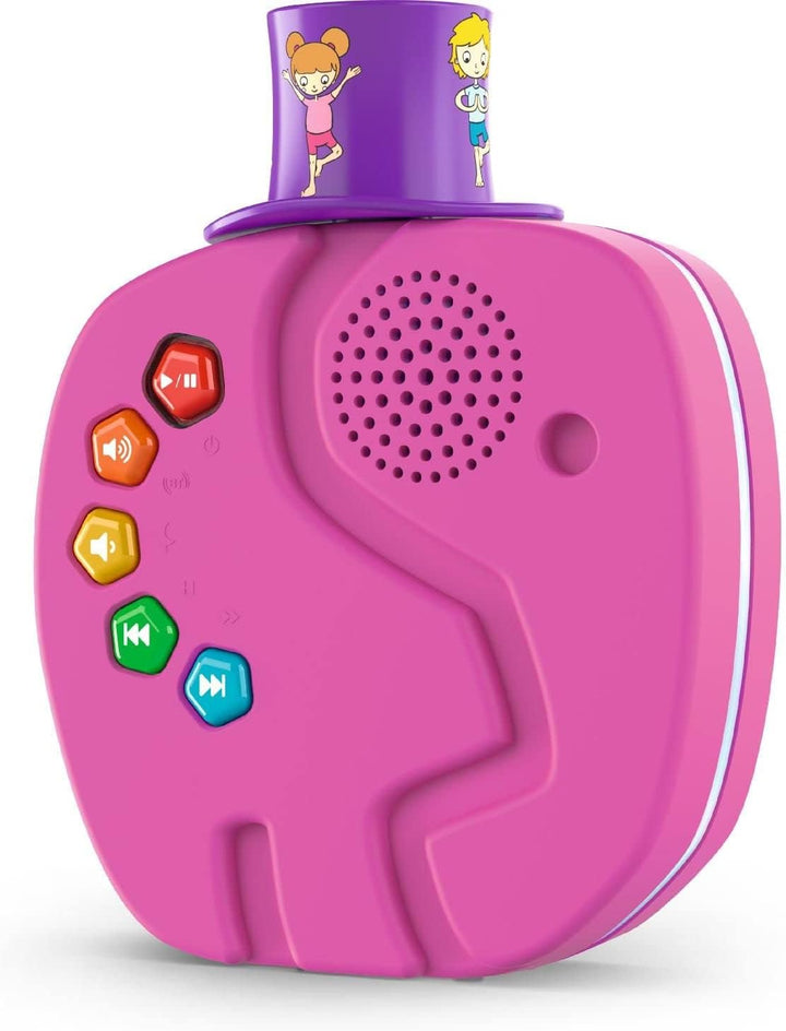 TechniSat TECHNIFANT - Audioplayer und Bluetooth-Lautsprecher für Kinder (inkl. Nachtlicht, mit MP3