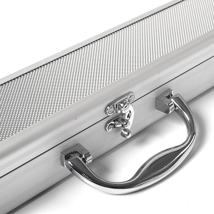 CUESOUL 57" Handcraft 3/4 Jointed Snooker Queues with Mini Butt End Extension Packed in Aluminium Kö