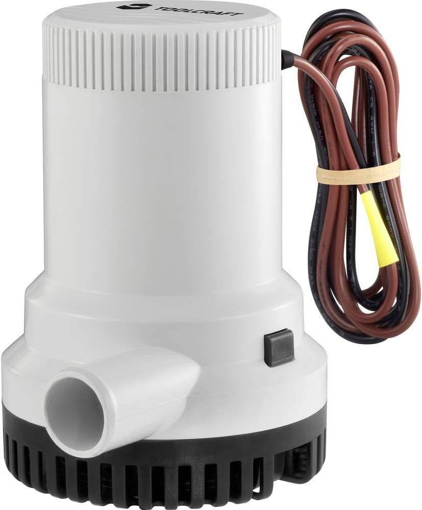 TOOLCRAFT TO-7159131 Niedervolt-Tauchpumpe 5678 l/h 12 V/DC