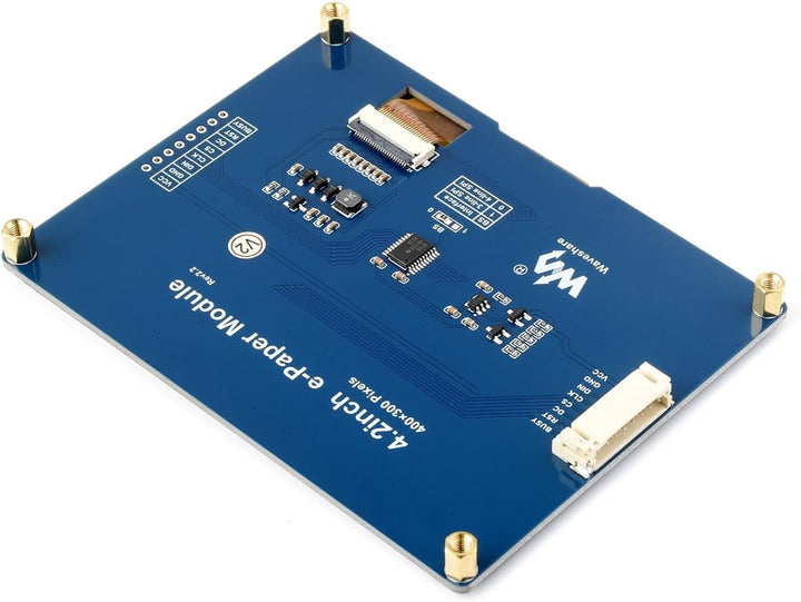 Waveshare 4.2 Inch E-Paper Display Module Kit 400 x 300 Resolution 3.3v/5v E-Ink Electronic Screen w