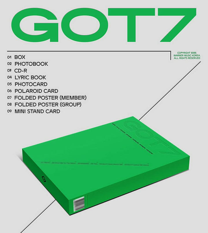 GOT7 - GOT7 Mini Album ( YUGYEOM Ver. + 1ea STORE GIFT CARD ) K-POP SEALED, Audio-CD