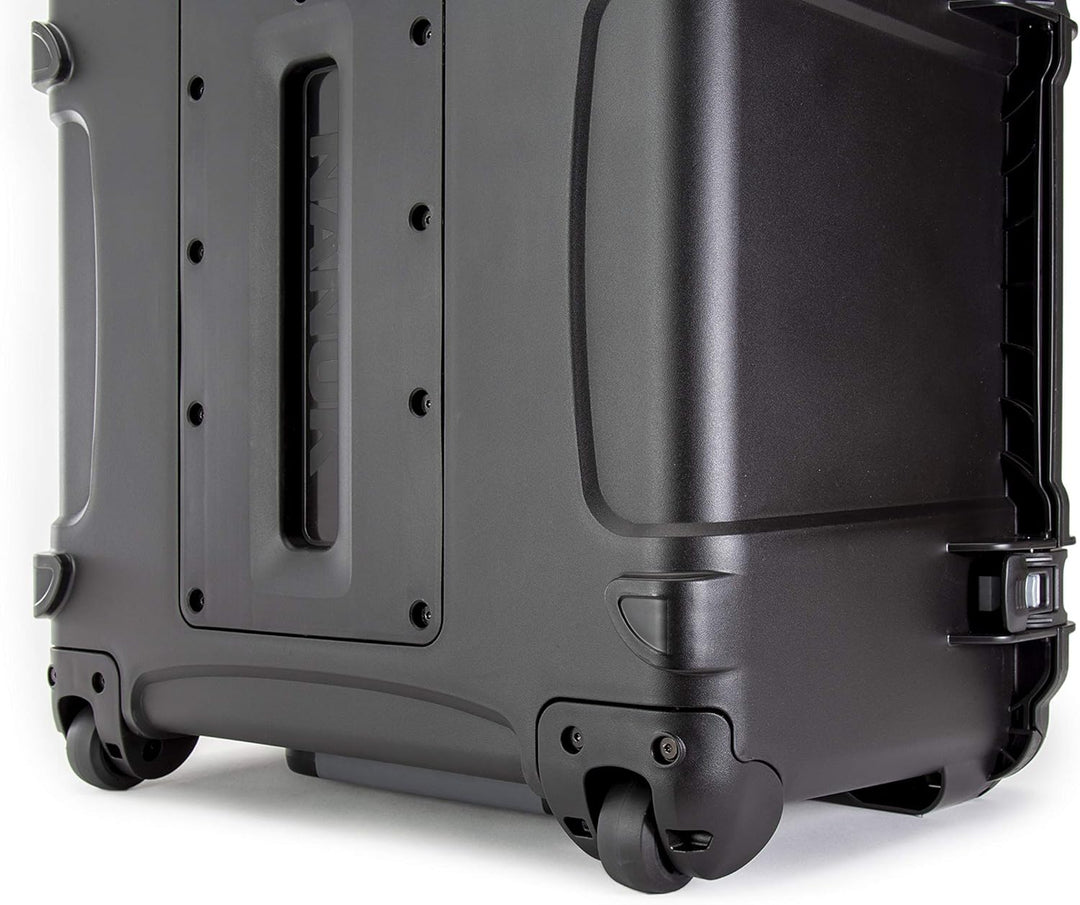 Nanuk 970 Hartschalenkoffer mit Rollen, wasserdicht Schwarz Hartschalenkoffer, Schwarz Hartschalenko