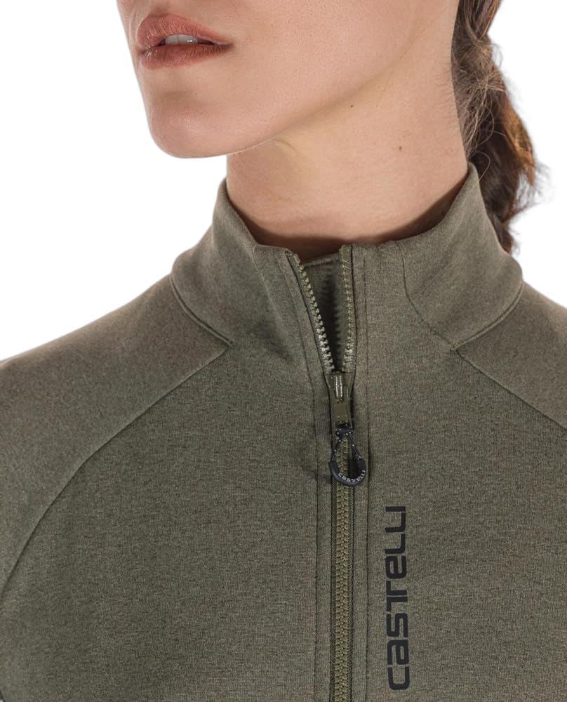 CASTELLI Damen Unltd Trail W JRS Sweatshirt S Tarmac/Light Black, S Tarmac/Light Black