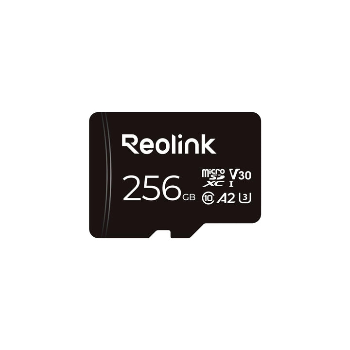 Reolink 256GB Micro SD Karte, Klasse 10 A2 U3 MicroSDXC-Hochgeschwindigkeitsspeicherkarte, kompatibe