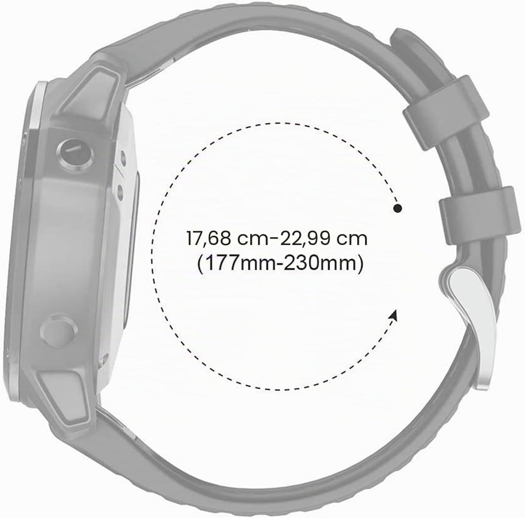 NotoCity Armband für Garmin Fenix 6/6 Pro/7/5/Fenix 5 Plus/Forerunner 935/945/Instinct, 22mm Breite