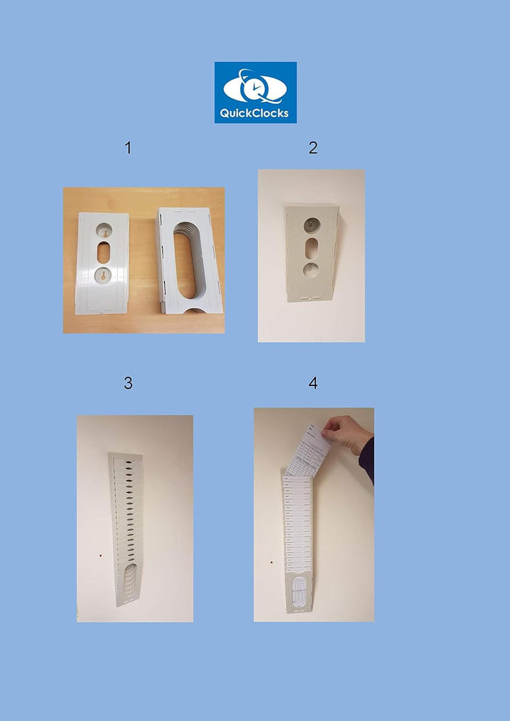 Kartenständer - QC200 / QC400N/ QC500N/ BX1500/ QR350, QR375, QR395 Weiss