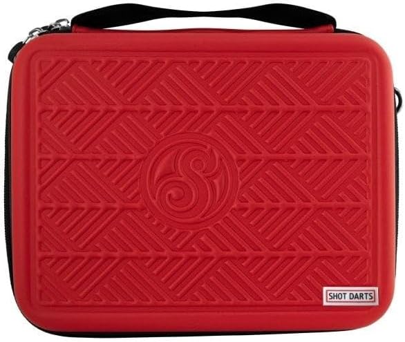 Shot! Mega Tactical Darts Case Schwarz, Schwarz