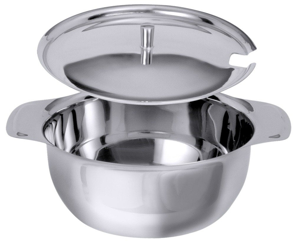 Contacto Suppenterrine 2500ml Ø19cm Edelstahl 18/10, hochglänzend, Gastro-Qualität, spülmaschinengee