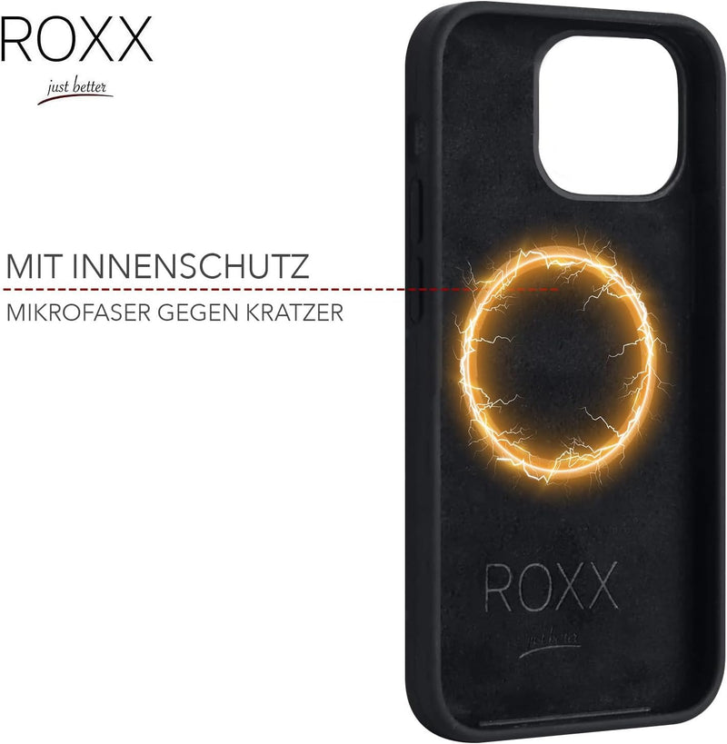 Roxx Black Next Era Hülle | Weltweit Einzigartig | Für iPhone 14 Pro | Für MagSafe | Hardcase | Inne