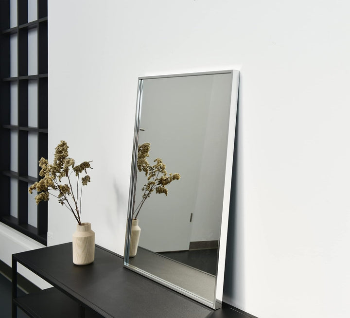 nielsen HOME Wandspiegel Alpha, Silber, Aluminium, ca. 50x70 cm Silber 50 x 70 cm, Silber 50 x 70 cm