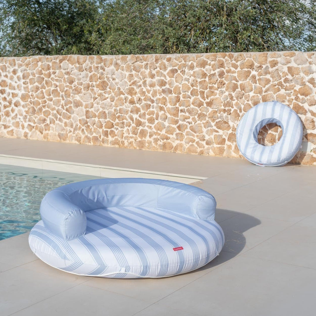 Flamingueo Luftmatratze Pool - Wassermatratze - Extra Gross - Innenstruktur aus PVC - Aussenhülle au