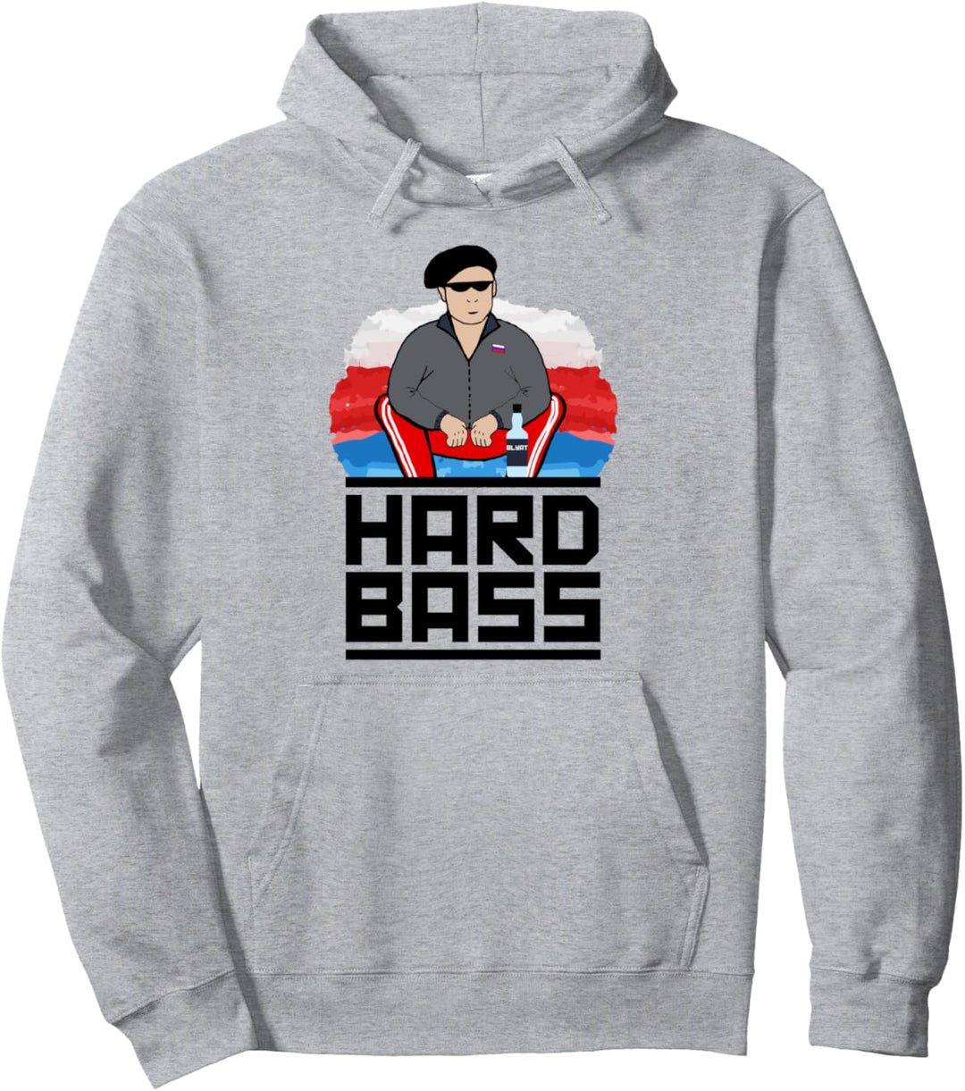 Russian Hardbass Russischer HardBass Russland Gopnik Pullover Hoodie