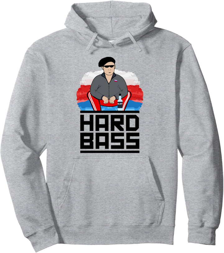 Russian Hardbass Russischer HardBass Russland Gopnik Pullover Hoodie