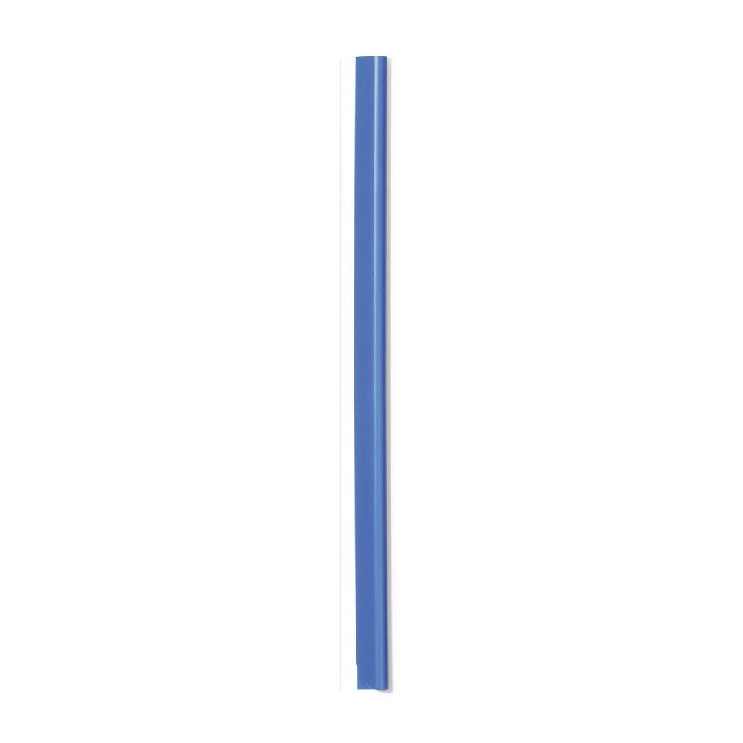 Durable Klemmschiene A4, für circa 60 Blatt, Packung à 100 Stück, blau, 290106, blau