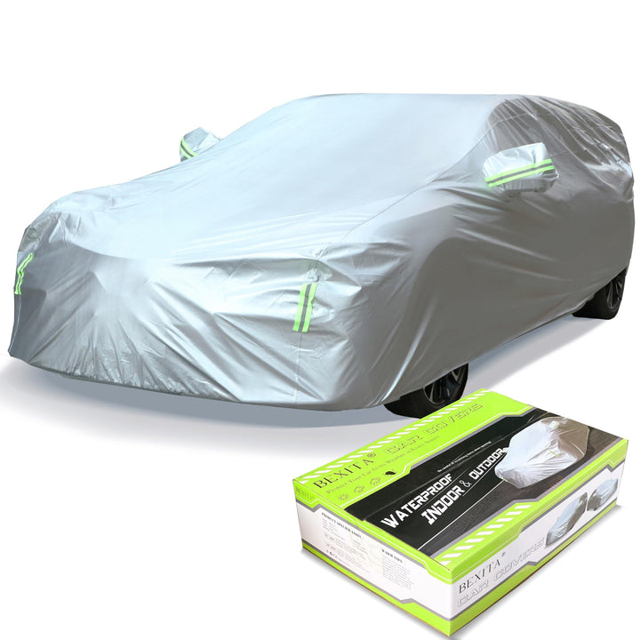 Auto Abdeckplane Wasserdicht Autoabdeckung Autoplane Winter Ourdoor & Indoor - Regen,Schnee,Hagel,So