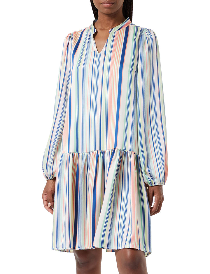 Damen Kleid S Blau Grün Mehrfarbig, S Blau Grün Mehrfarbig