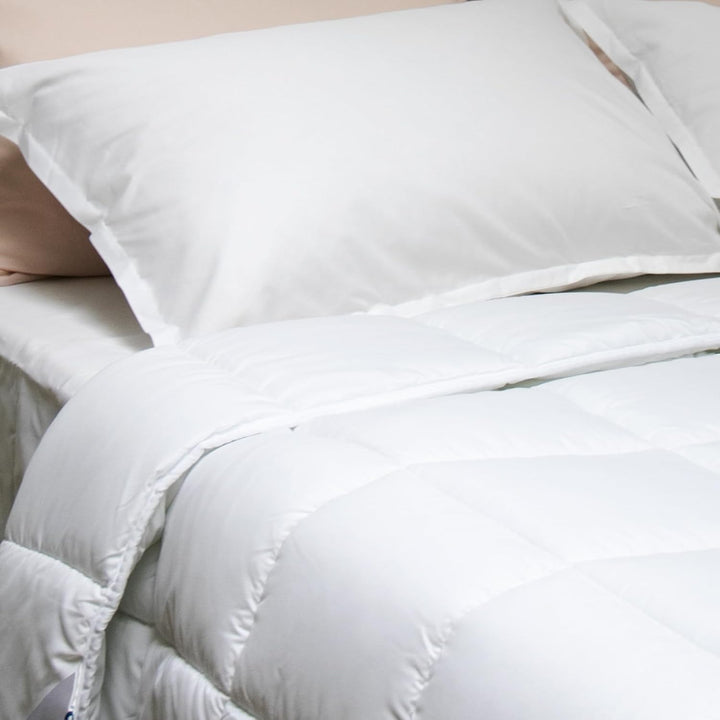 Gabel nottetempo Daunenjacke Mikrofaser Warme Mikrofaser (1.5cm) 205x155x1.5 cm Bianco 205x155x1.5 c