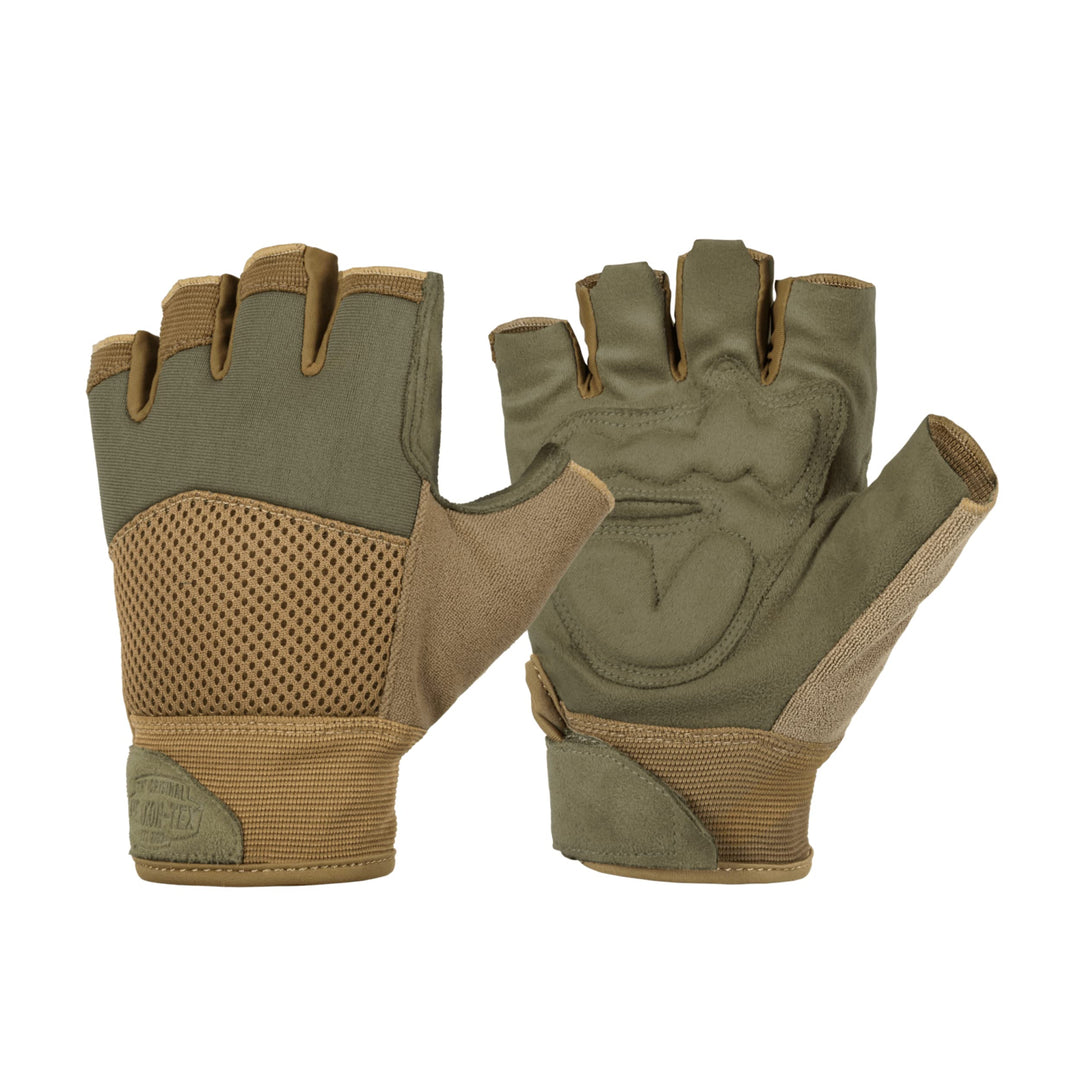 Helikon-Tex Half Finger Mk2 Gloves Handschuhe - Olive Green/Coyote XL, XL
