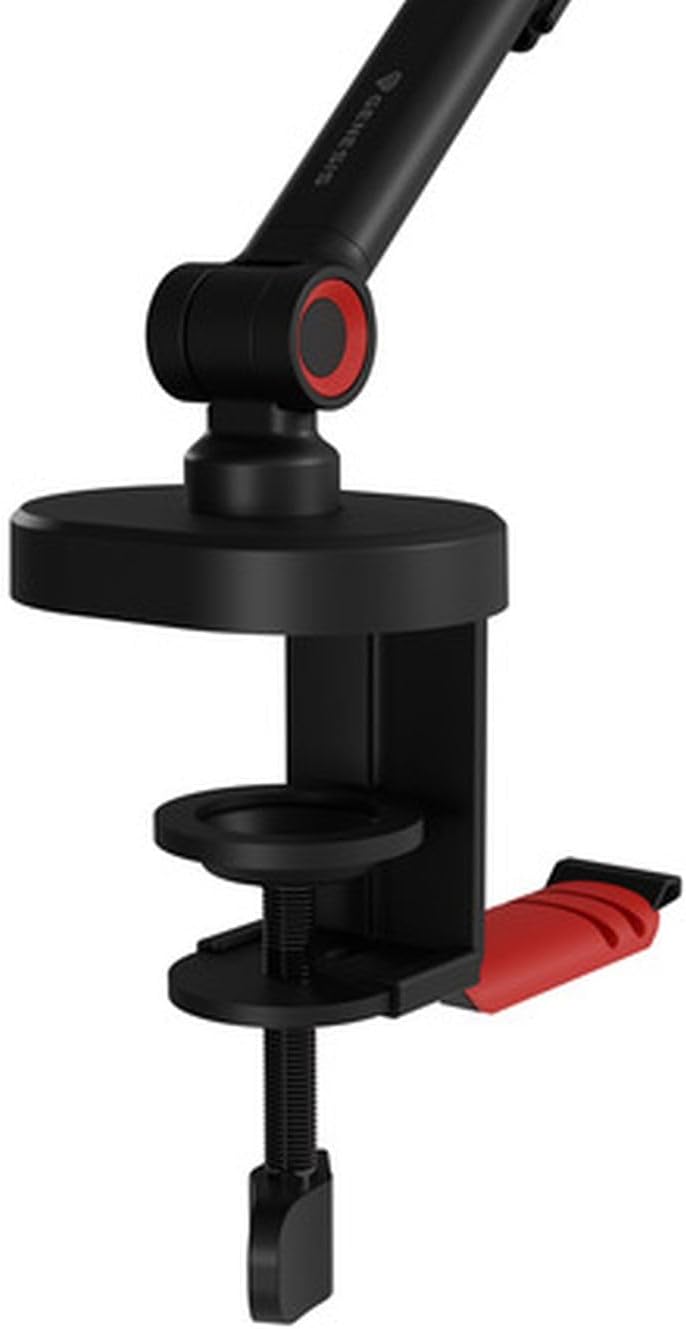 Genesis Thulium 500 Mikrofonarm – Gaming-Style & Streaming-Qualität, Universell Kompatibel mit 99% M