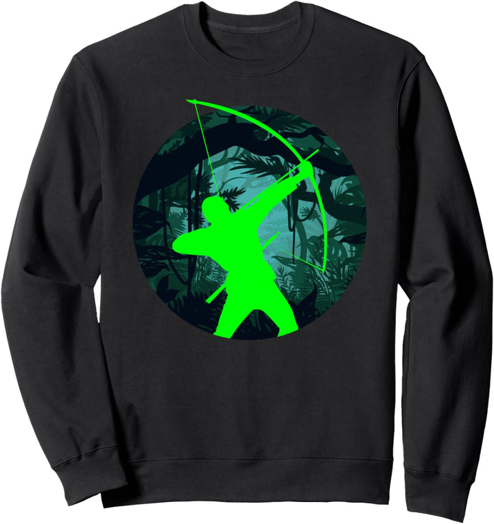 Lustiges Bogensport Bogenschiessen Bogenschütze Sweatshirt