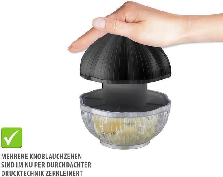GEFU Knoblauchzerkleinerer, 89420, Weiss