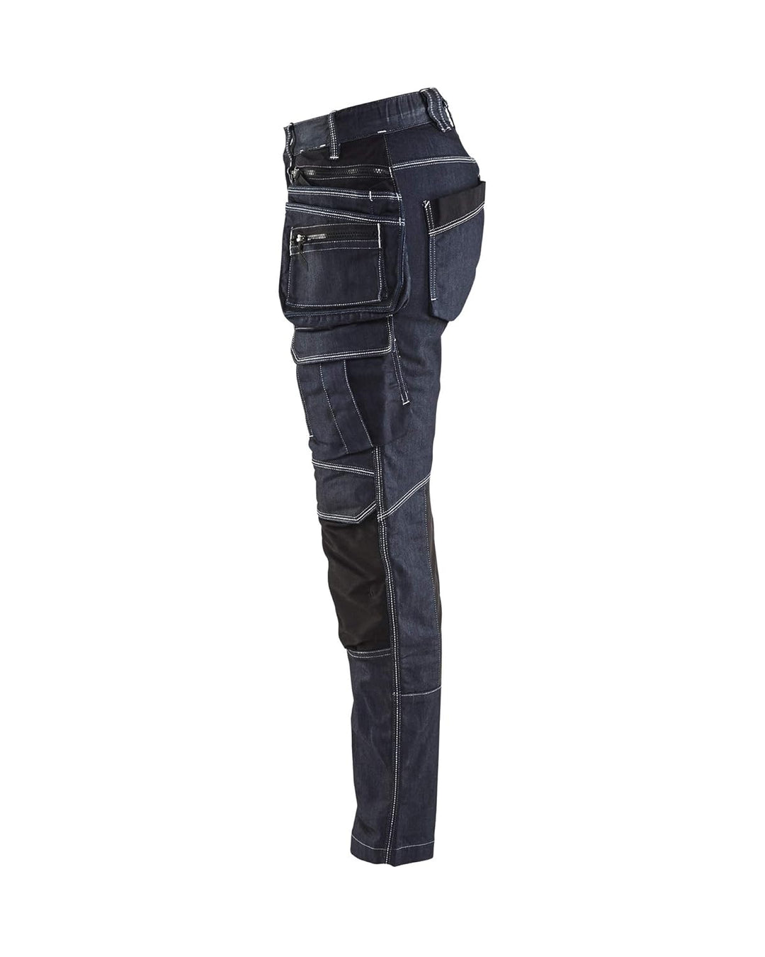 Blaklader 79901141 DAMEN-HANDWERKER-HOSE X1900 STRETCH, Marineblau/Schwarz, grootte D19 D19 8999, D1
