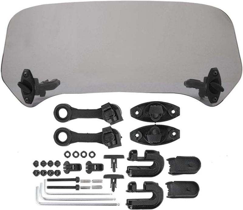 Extender Adjustable flip Screen + Universal Windshield Windshield Deflektor für Universal Windshield